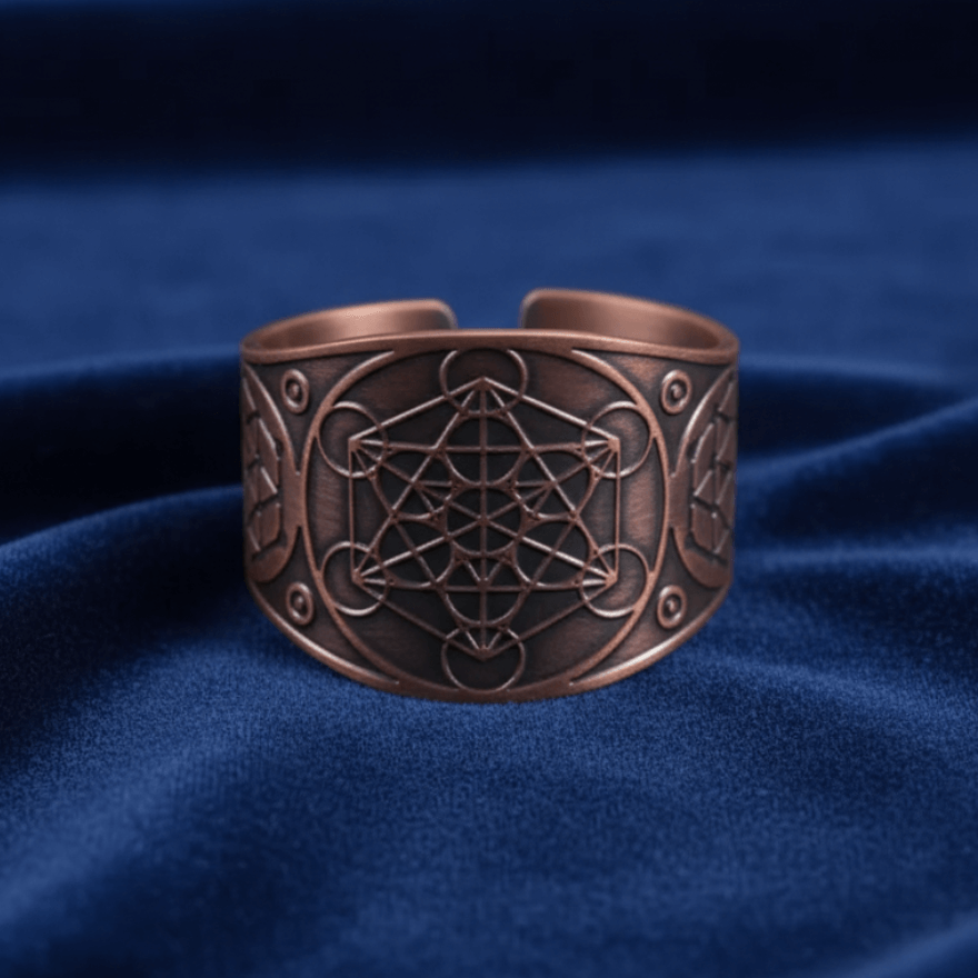 The Three Elements  |  Handcrafted 100% Pure Copper Rings