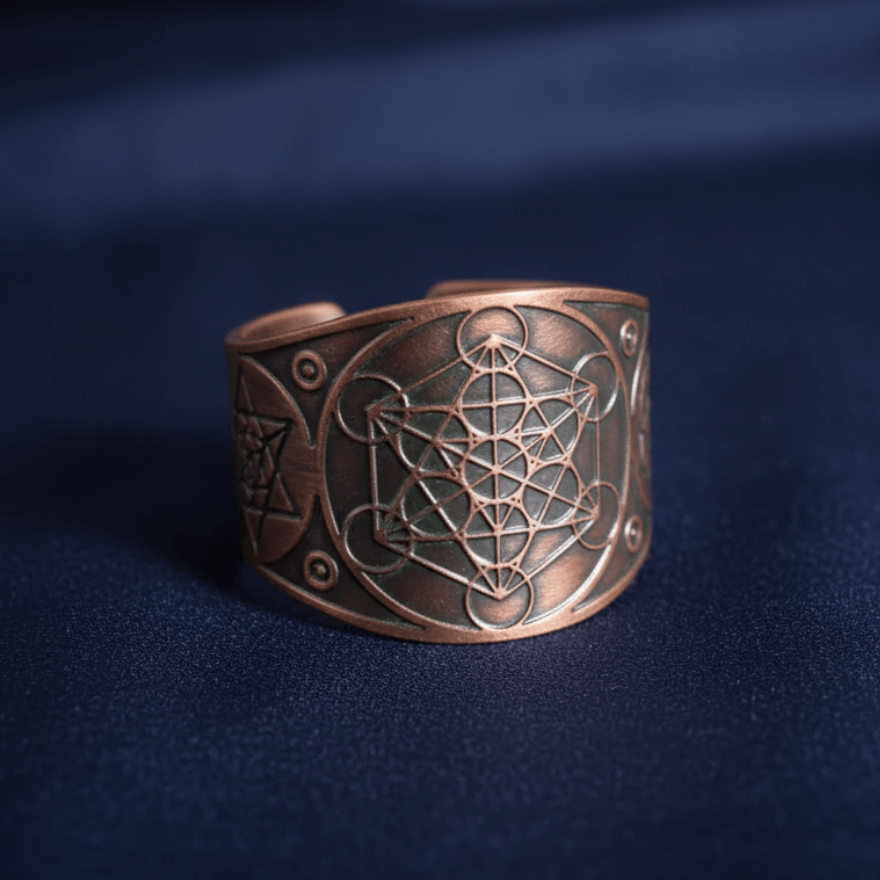 The Three Elements  |  Handcrafted 100% Pure Copper Rings