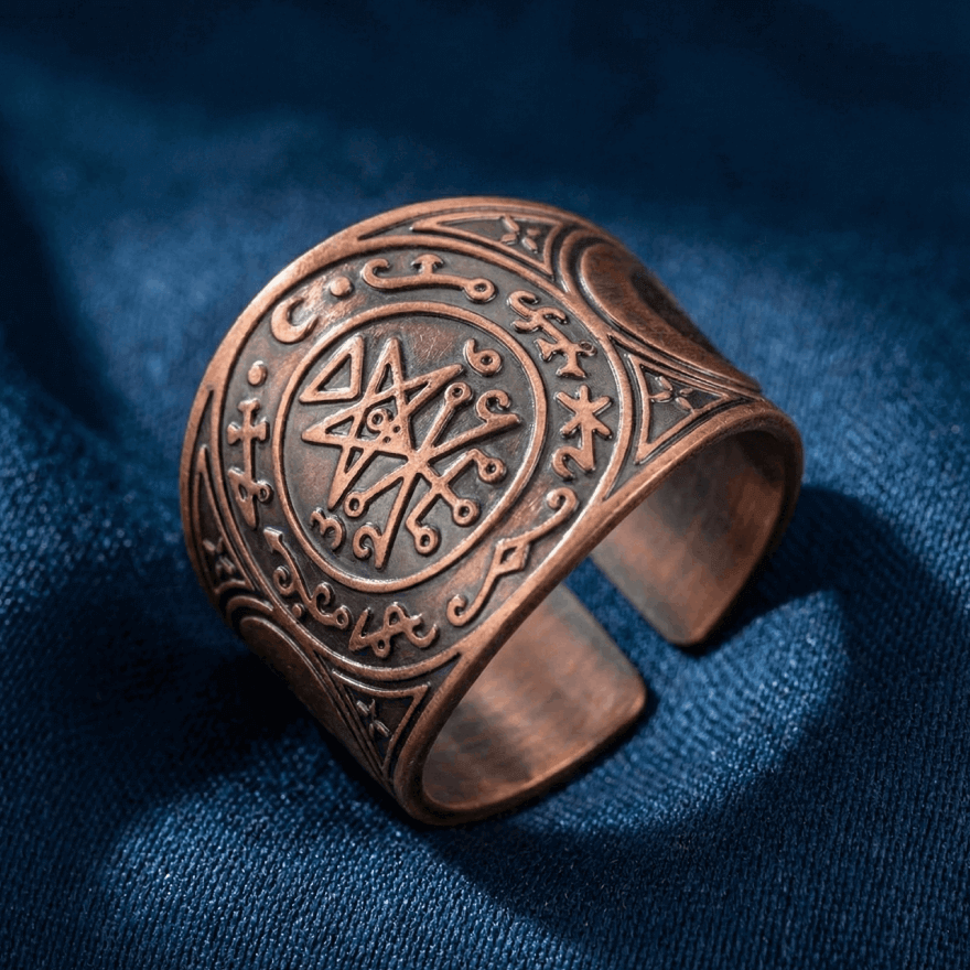 The Three Elements  |  Handcrafted 100% Pure Copper Rings