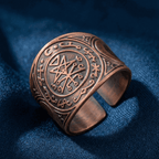 The Three Elements  |  Handcrafted 100% Pure Copper Rings