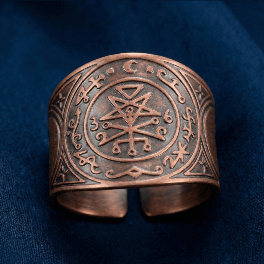 The Three Elements  |  Handcrafted 100% Pure Copper Rings