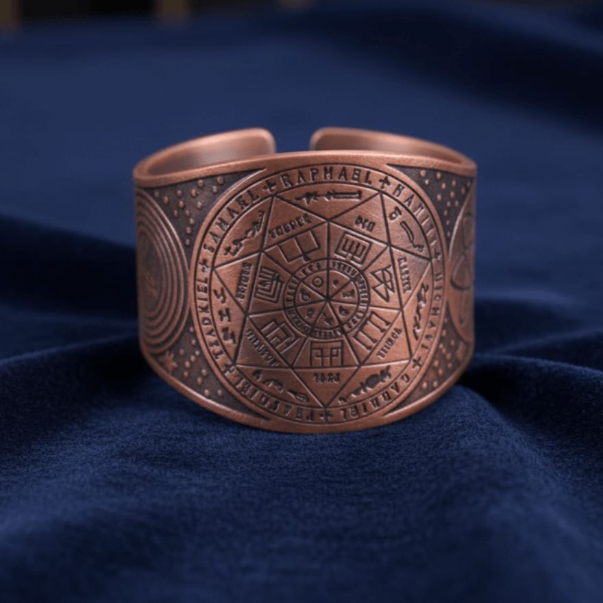 The Three Elements  |  Handcrafted 100% Pure Copper Rings