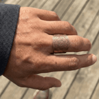 The Three Elements  |  Handcrafted 100% Pure Copper Rings